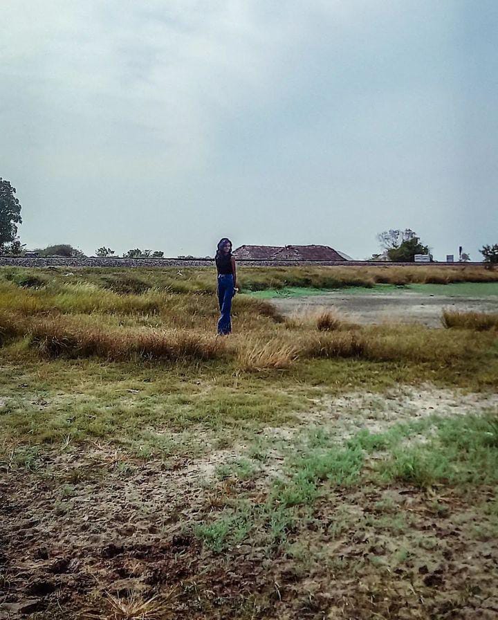 Girl standing